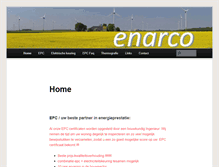 Tablet Screenshot of enarco.be